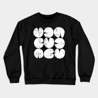 Abstract Lily Pads Crewneck Sweatshirt